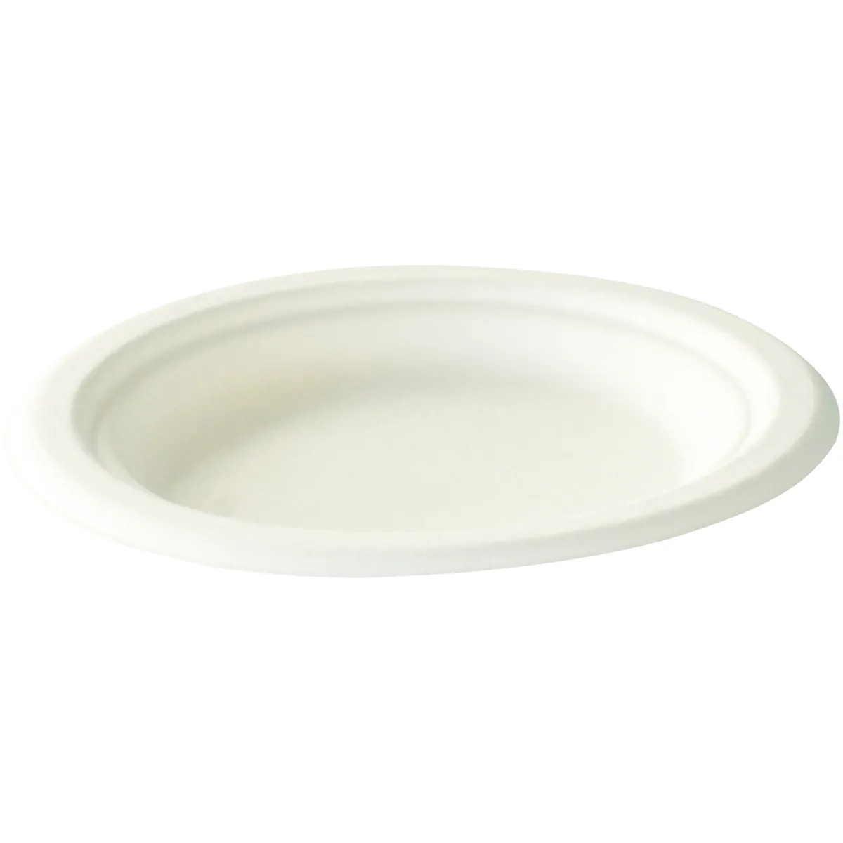 ASSIETTE FIBRE DE CANNE Ø 155 - 20X50 P/C