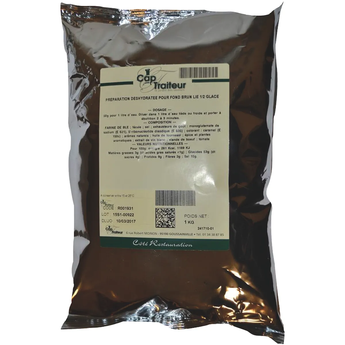 FOND BRUN LIE BASE - 1KG