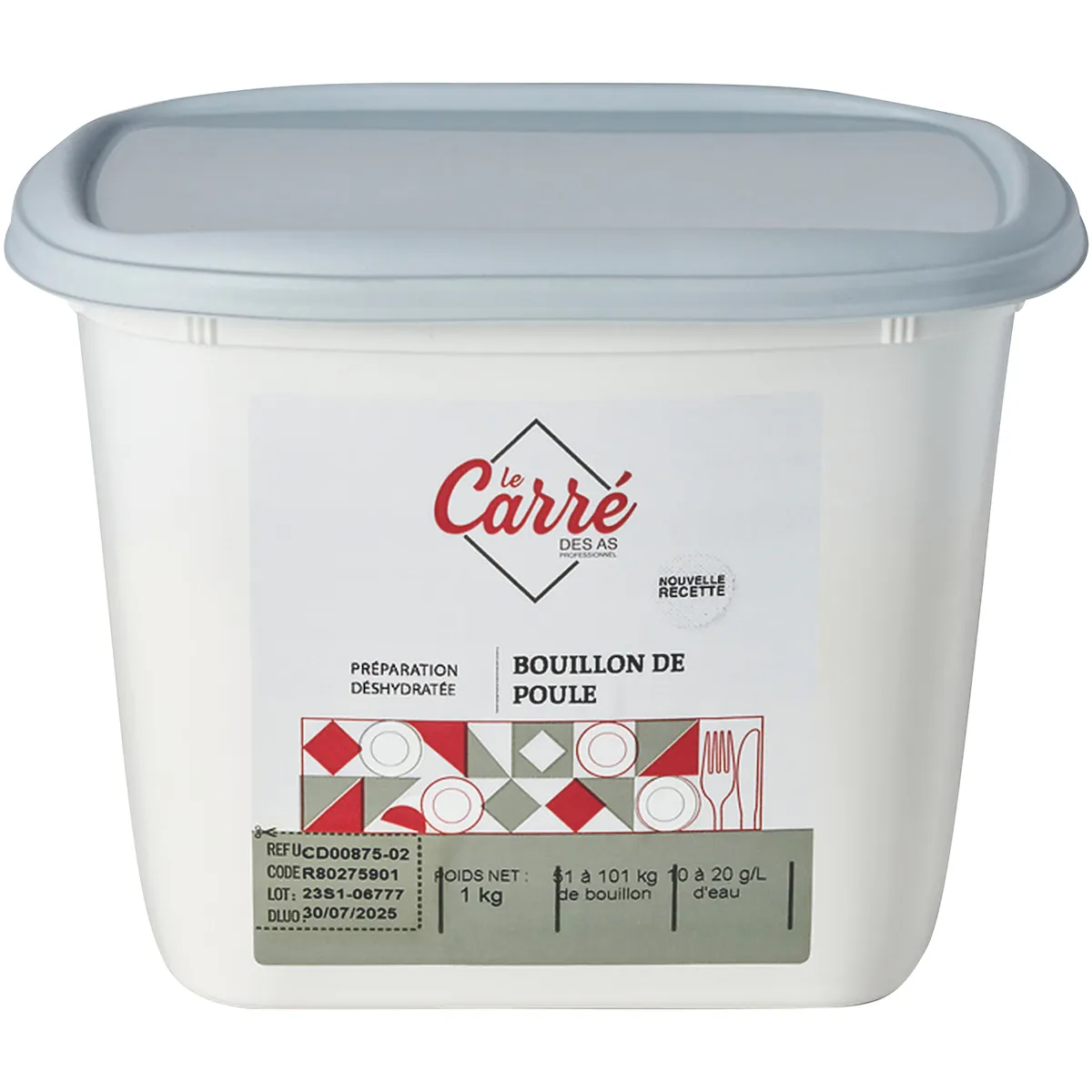 BOUILLON DE POULE - POT 1KG