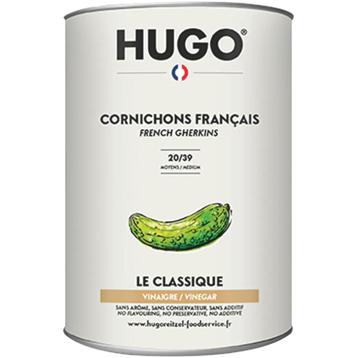 CORNICHONS AIGRES-DOUX 20+ FR BTE 5/1 DE 2.12KG (PNE)