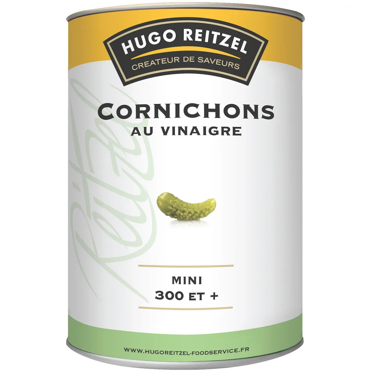 CORNICHONS AU VINAIGRE MINIS 300+ - BOITE 2,12KG