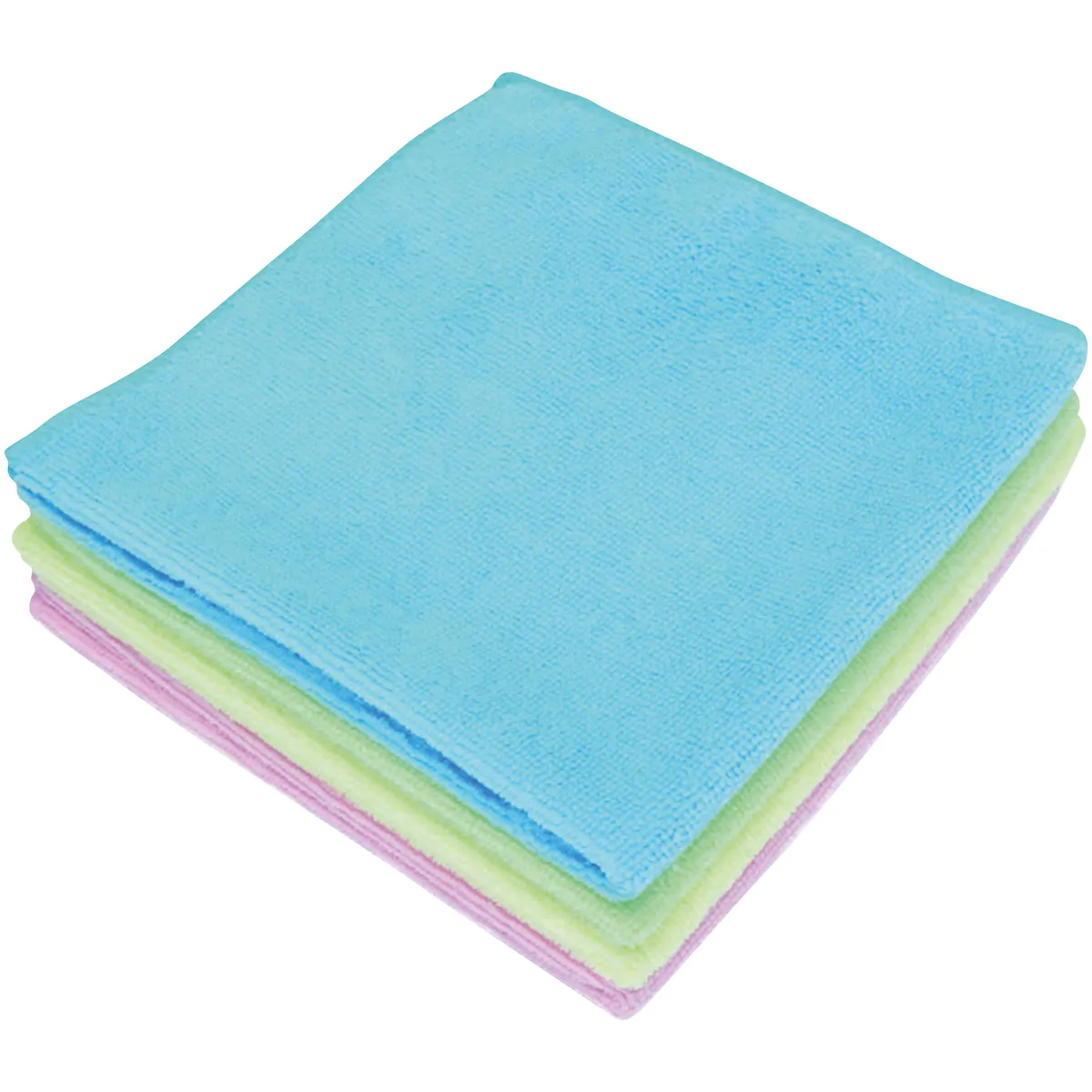 CARRE MICROFIBRE VERT 300G 40X40CM - 5 X1 SACHET