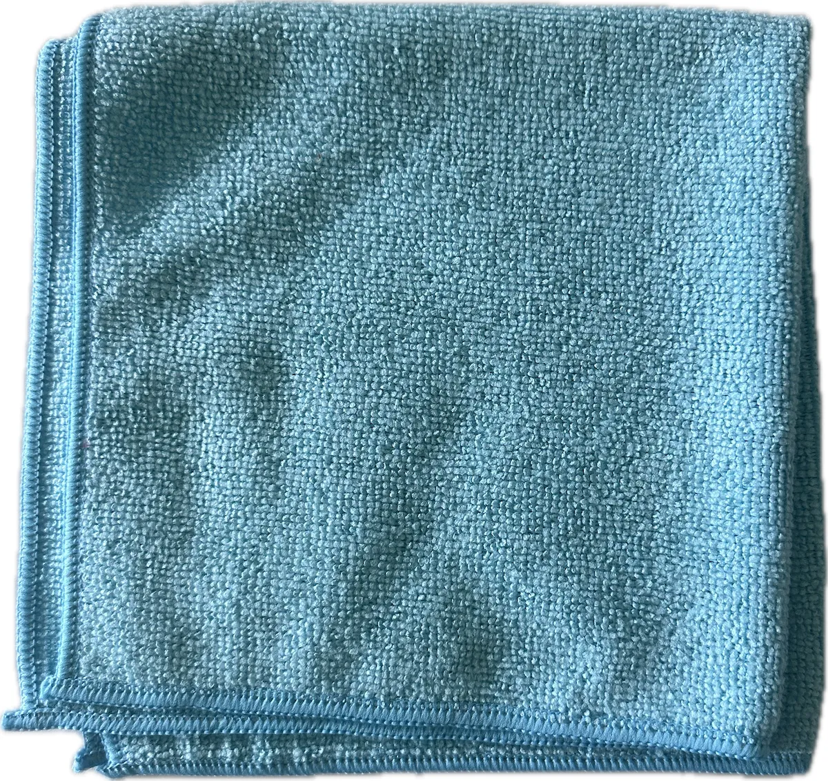 CARRE MICROFIBRE BOUCLETTE - 20X5 PIÈCES EN 38X38CM -BLEU