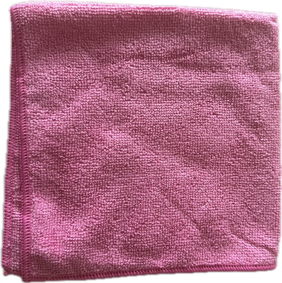 CARRE MICROFIBRE BOUCLETTE - 20X5 PIÈCES EN 38X38CM - ROSE