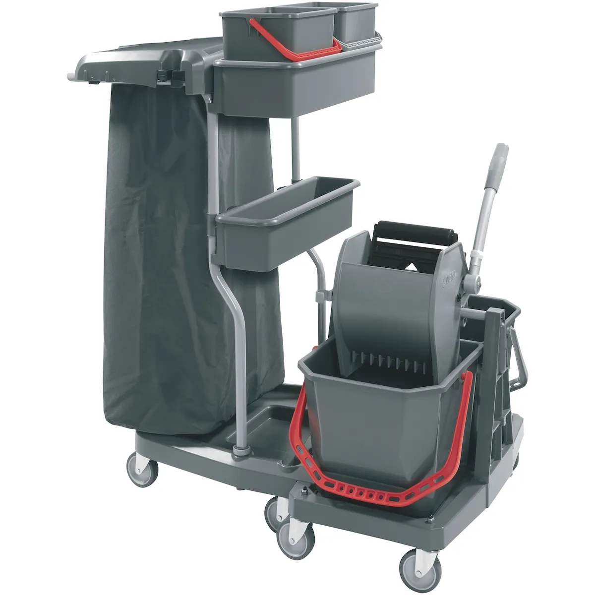 CHARIOT MENAGE LAVAGE A/SEAU U