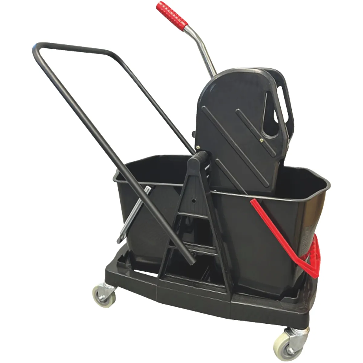 CHARIOT LAVAGE 2X15L+ PRESSE U