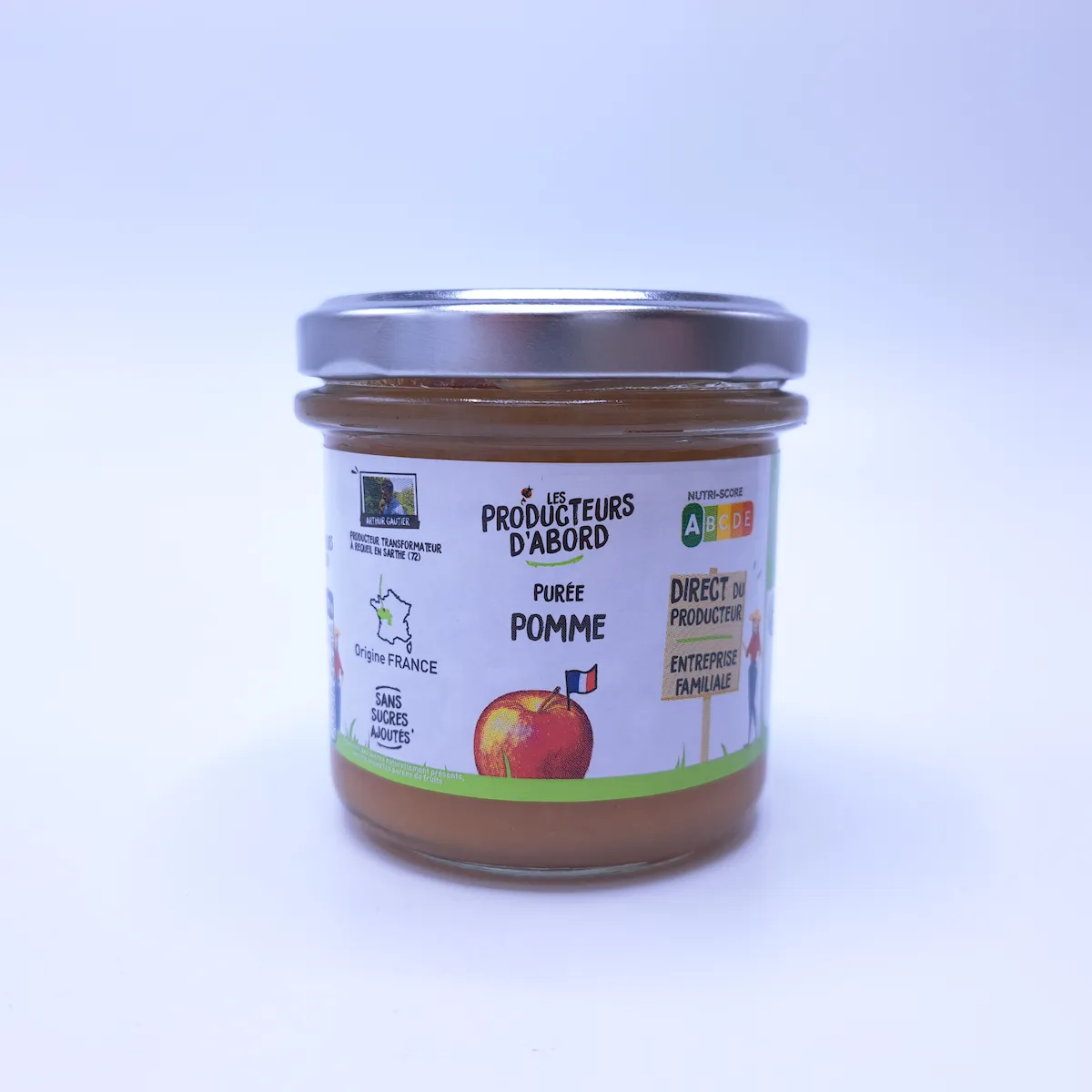 PUREE POMME LISSE 140G
