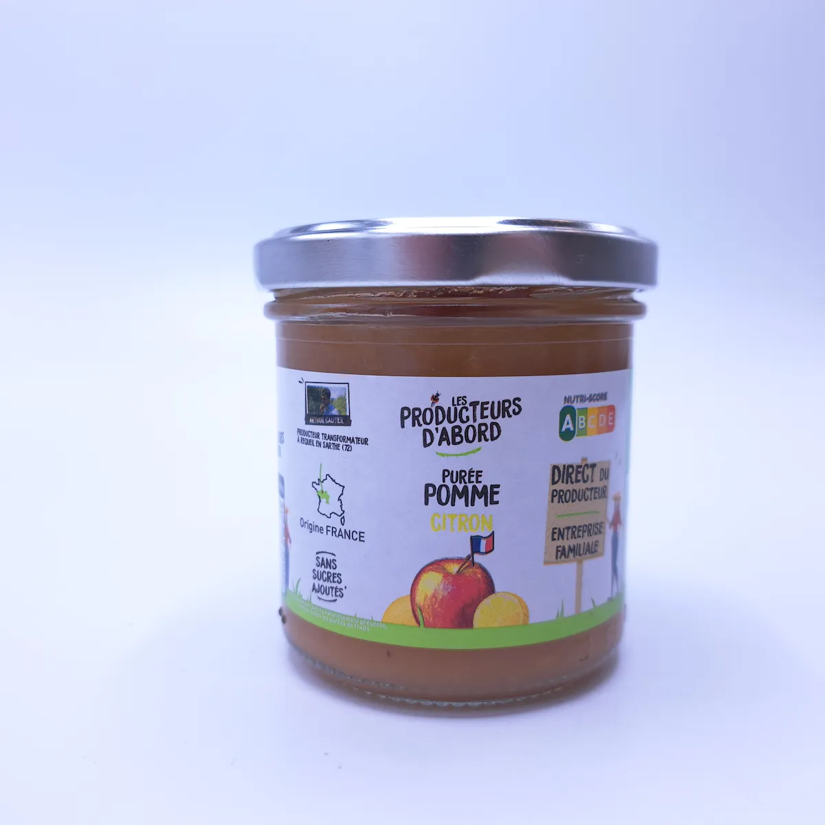 PUREE POMME CITRON 140G
