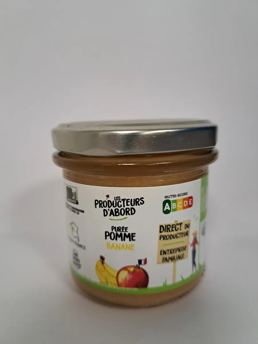 PUREE POMME BANANE 140G