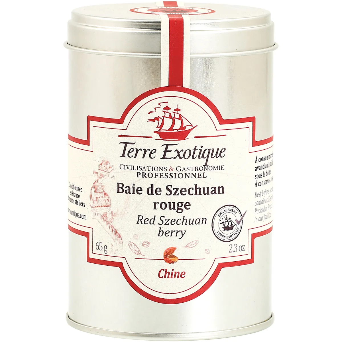 BAIE DE SZECHUAN ROUGE 65G