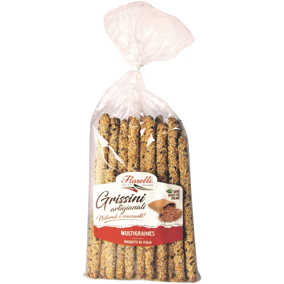 GRISSINI ARTIGIANALI MULTI GRAINES  250G