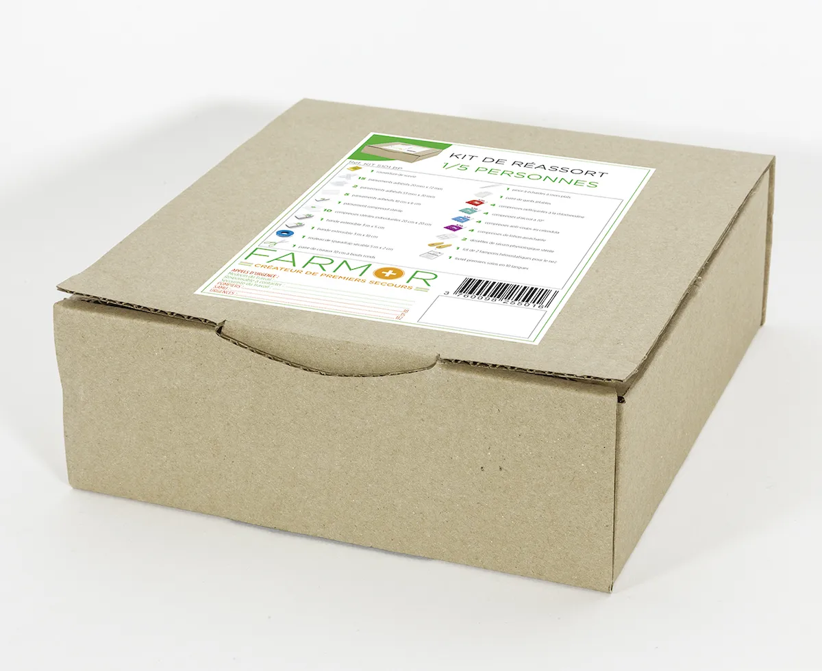 KIT DE REASSORT MULTIRISQUES 1 A 5 PERSONNES