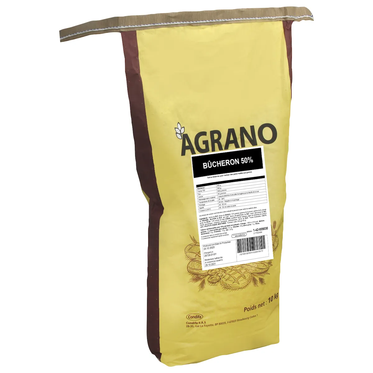 BUCHERON 50% SAC 10KG