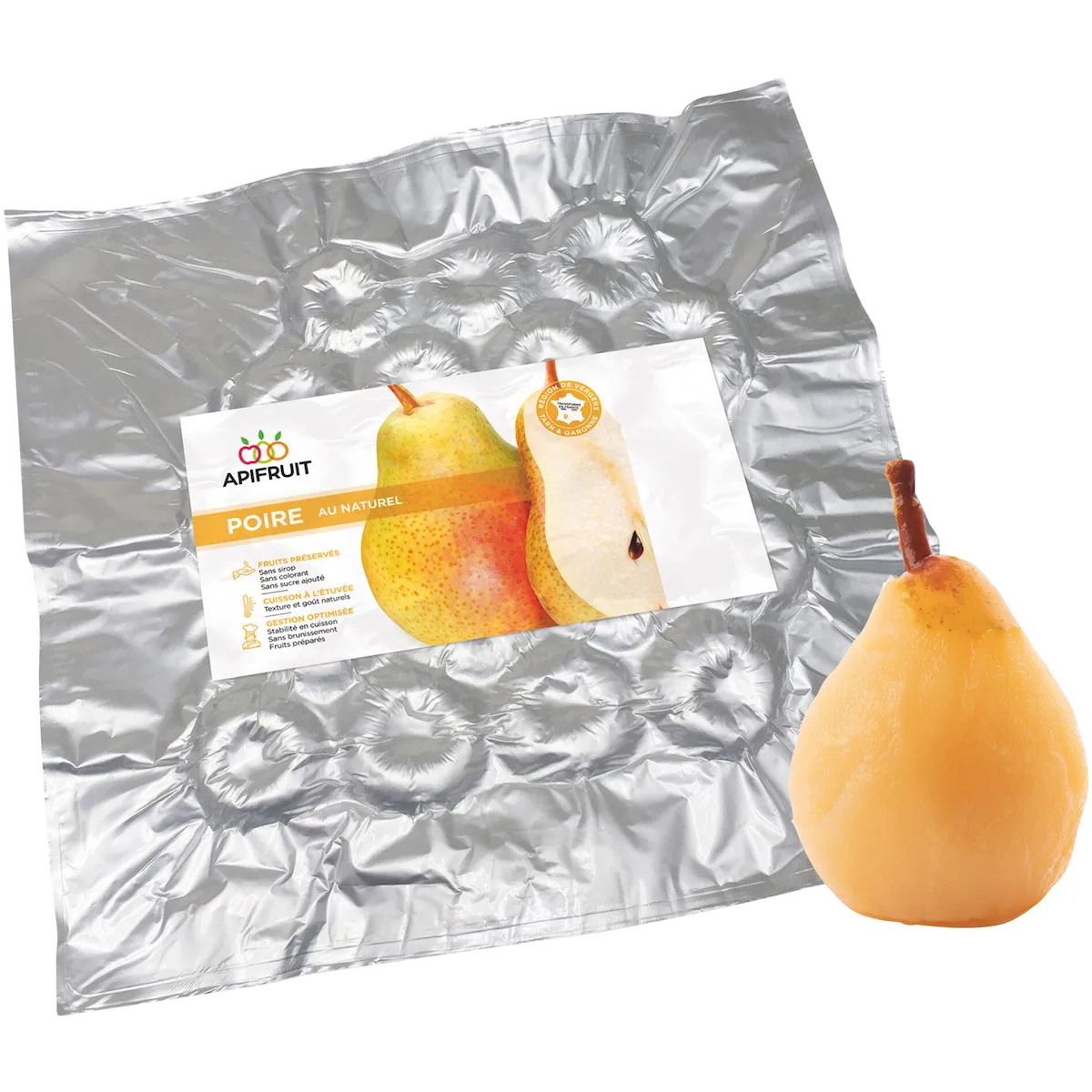 POIRE WILLIAMS BIO EN CUBE - SACHET 3KG
