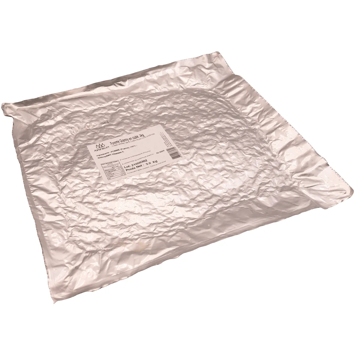 POMME BIO EN CUBE - SACHET 3KG