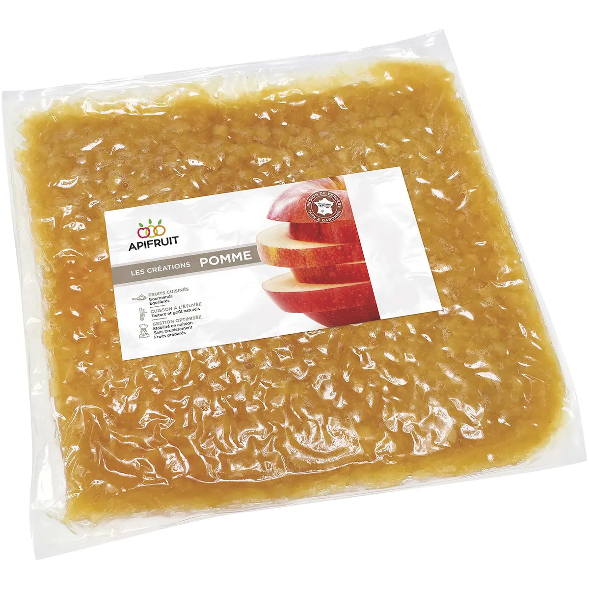 POMME HVE AU CARAMEL EN QUARTIER - POCHE 3.24KG