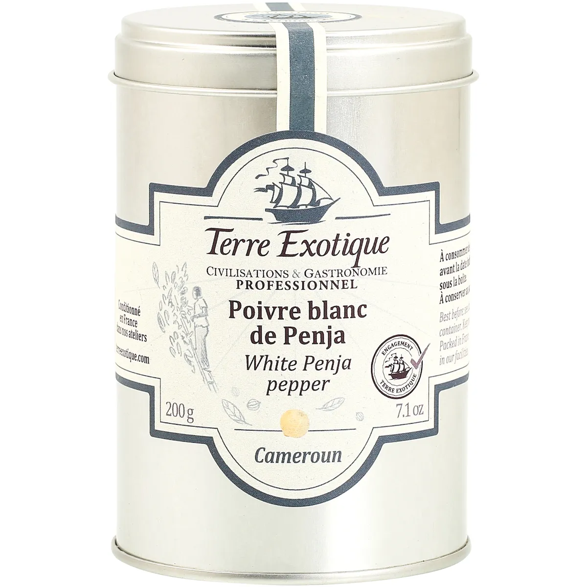 POIVRE BLANC PENJA  200G