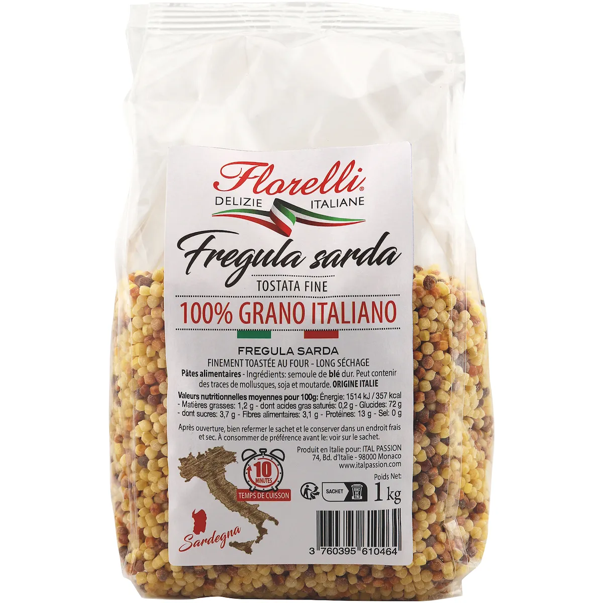 FREGULA SARDA 1KG
