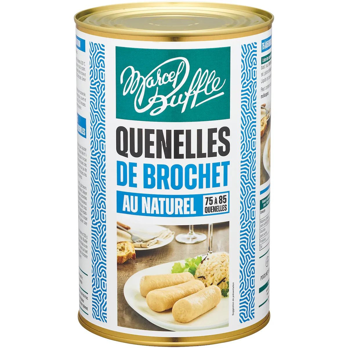 QUENELLES DE BROCHET BTE 5/1
