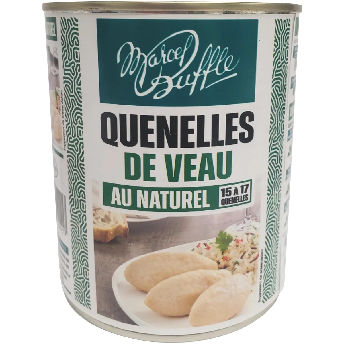 QUENELLES DE VEAU NATURE 4/4