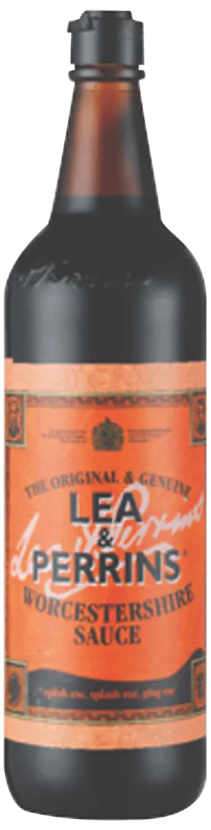LEA ET PERRINS WORCESTER SAUCE FLACON VERRE 568ML