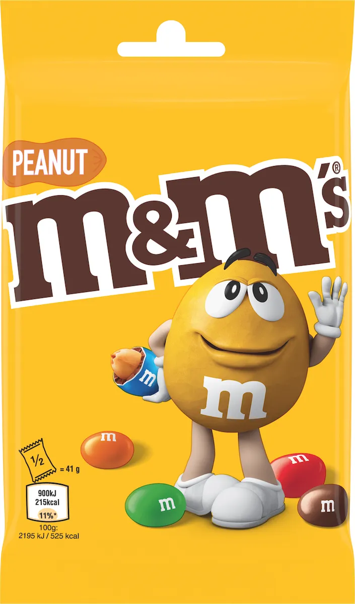 M&M'S PEANUT - MAXI SACHET  82G
