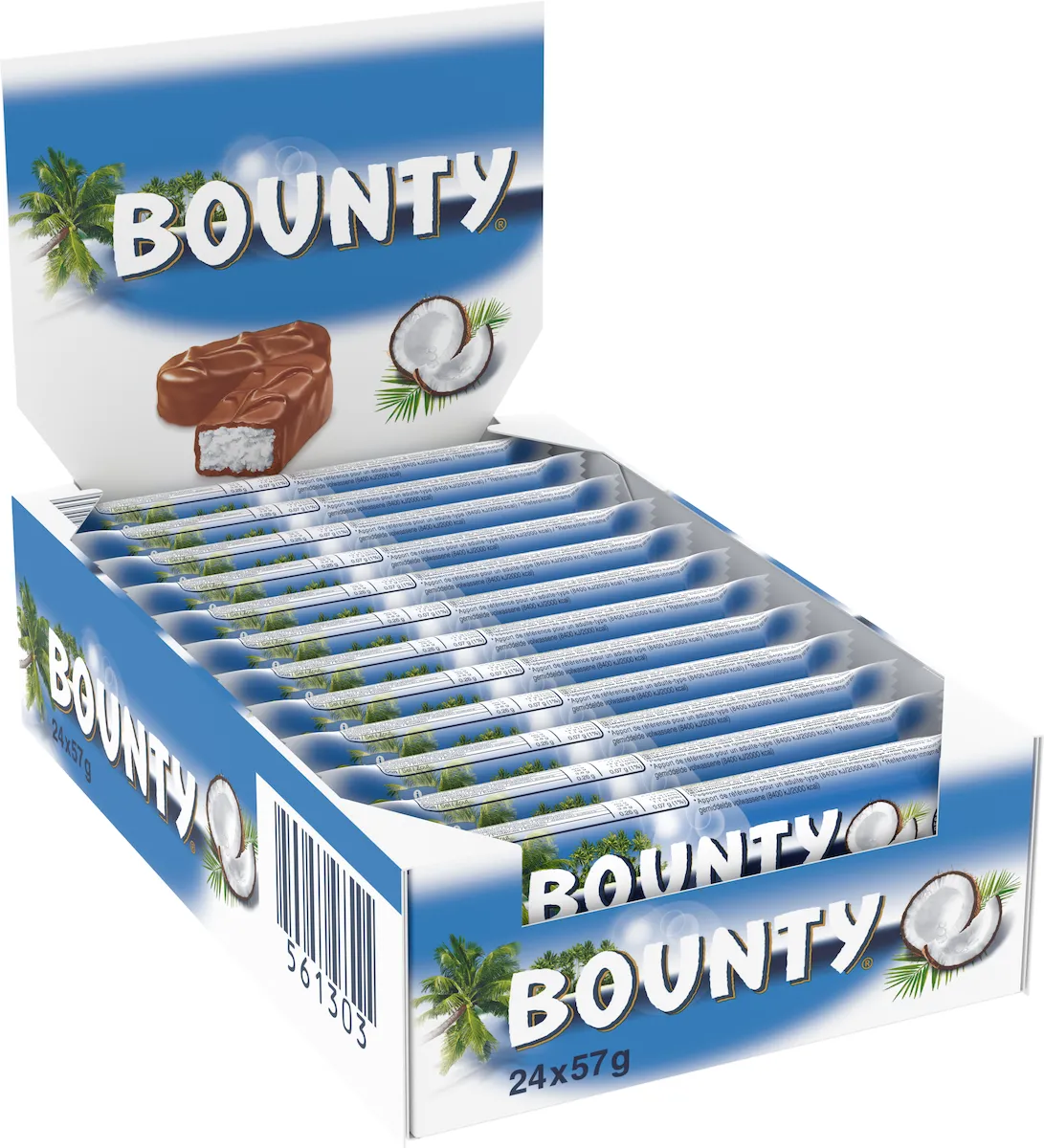 BOUNTY - BARRE DE 57G