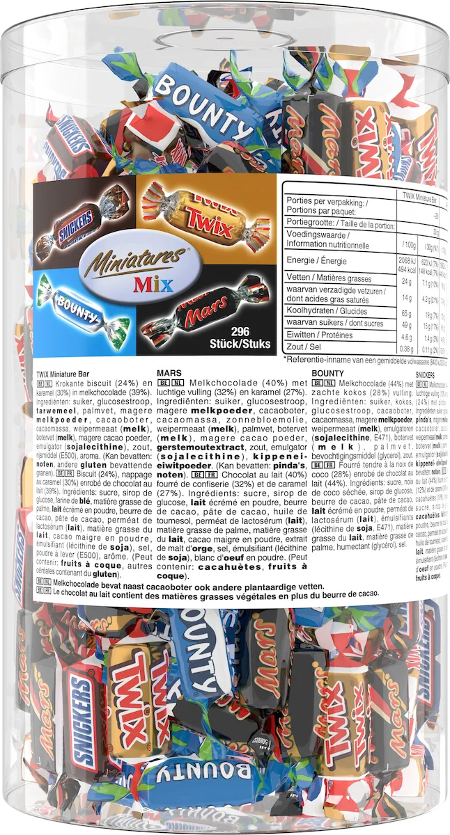 CELEBRATIONS MIX - TUBO 3KG