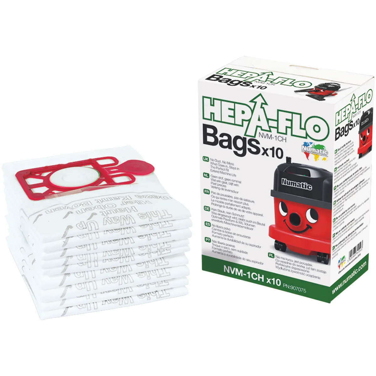LOT DE 10 SACS HEPAFLO