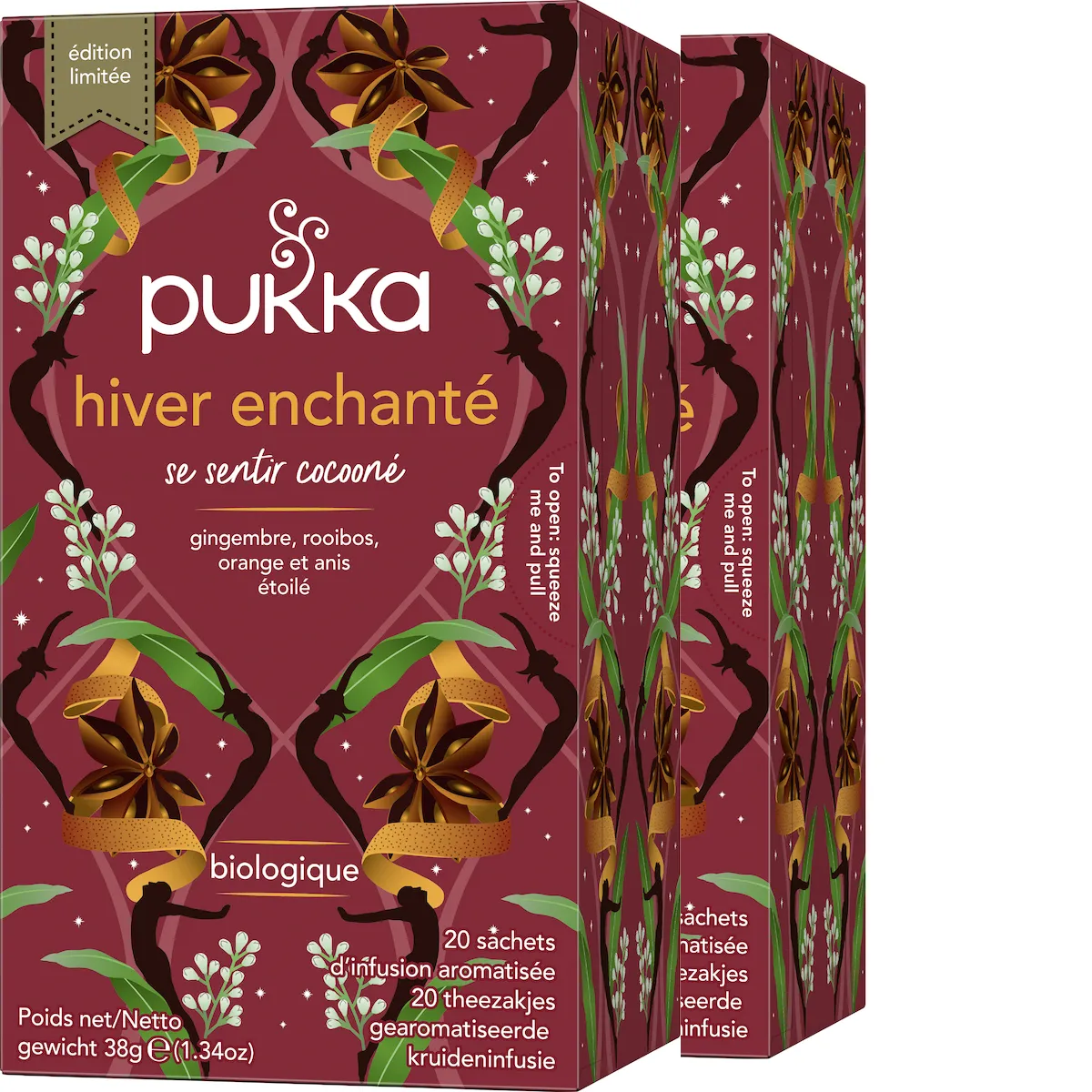 PUKKA INFUSION HIVER ENCHANTE 20 SACHETS