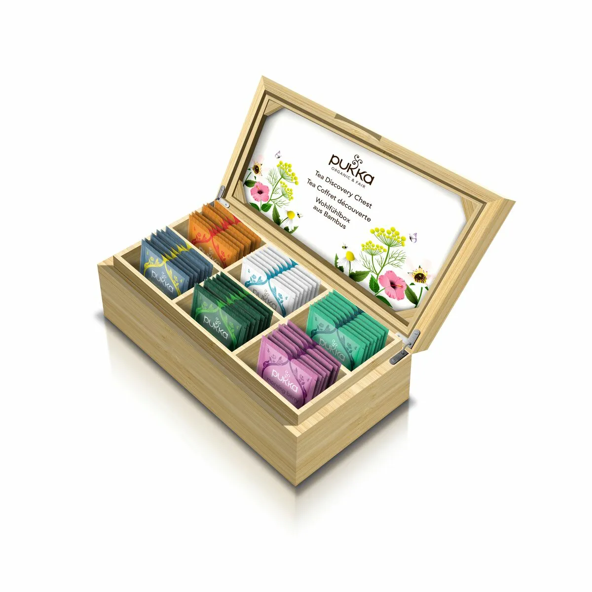 PUKKA BIO COFFRET BAMBOU 42 SACHETS