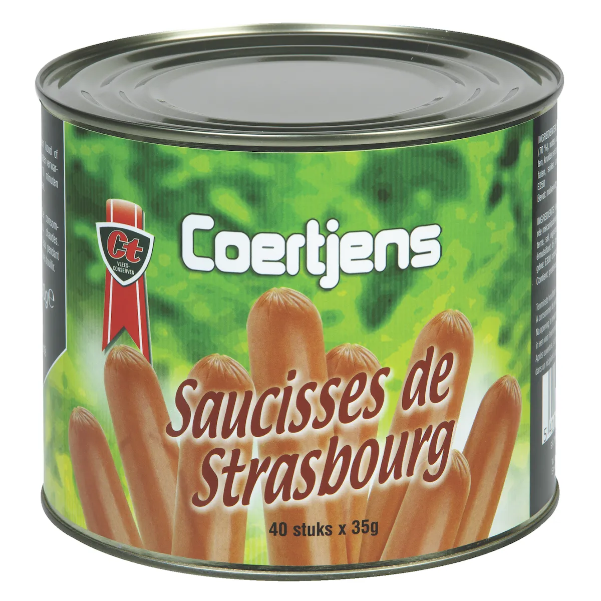 SAUCISSES DE STRASBOURG 40 PIECES  2.19KG