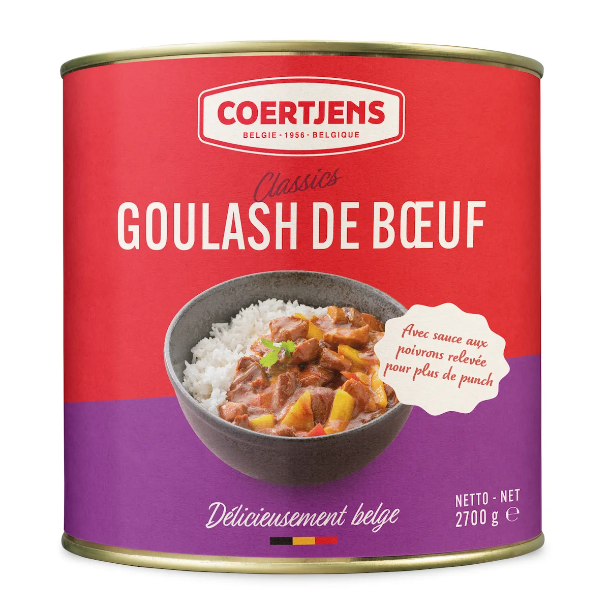 GOULASH DE BOEUF 2,7KG