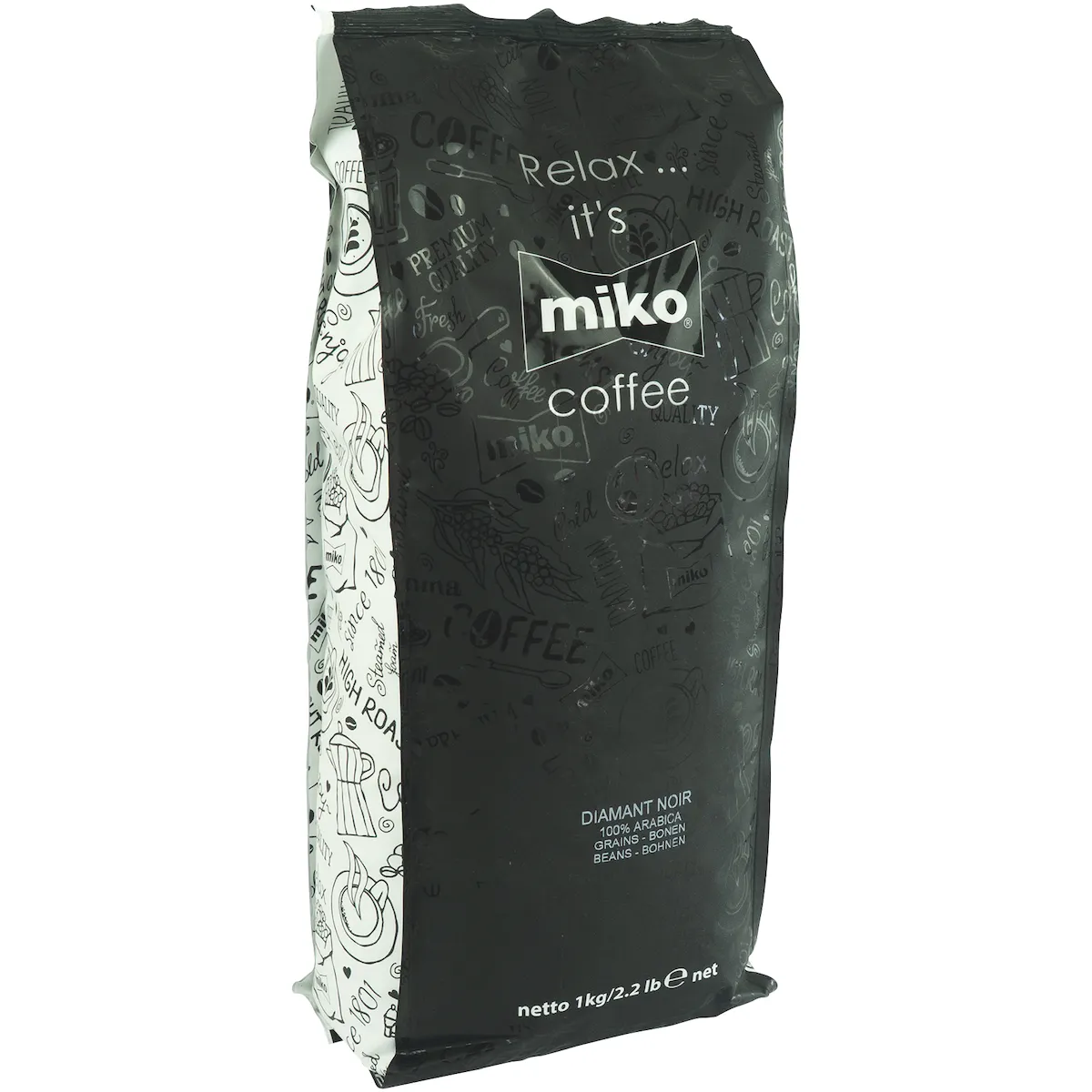 DIAMANT NOIR 100% ARABICA KILO GRAINS 1KG