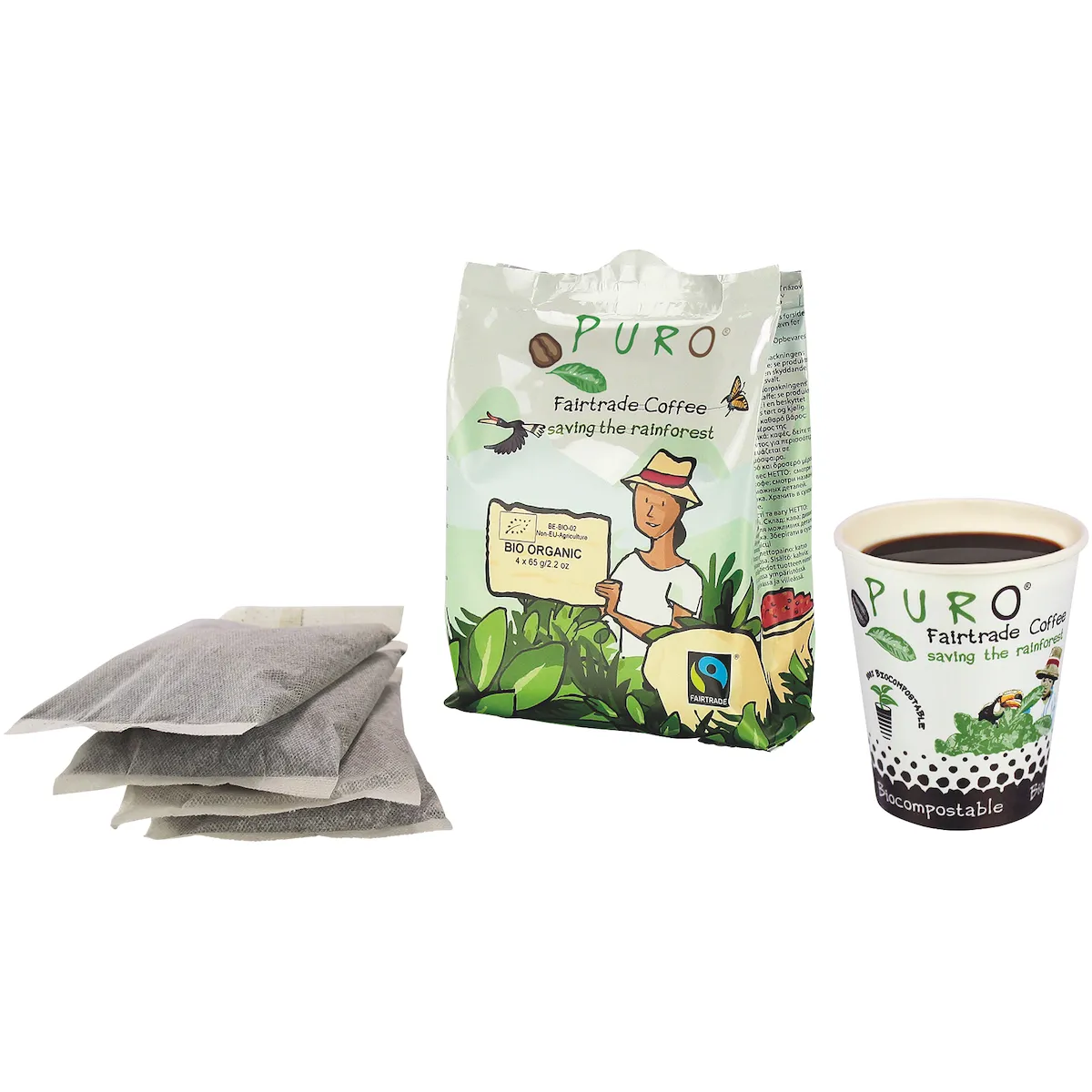 FILTRE DOSE PURO BIO MAX HAVELAAR 12X4X65G