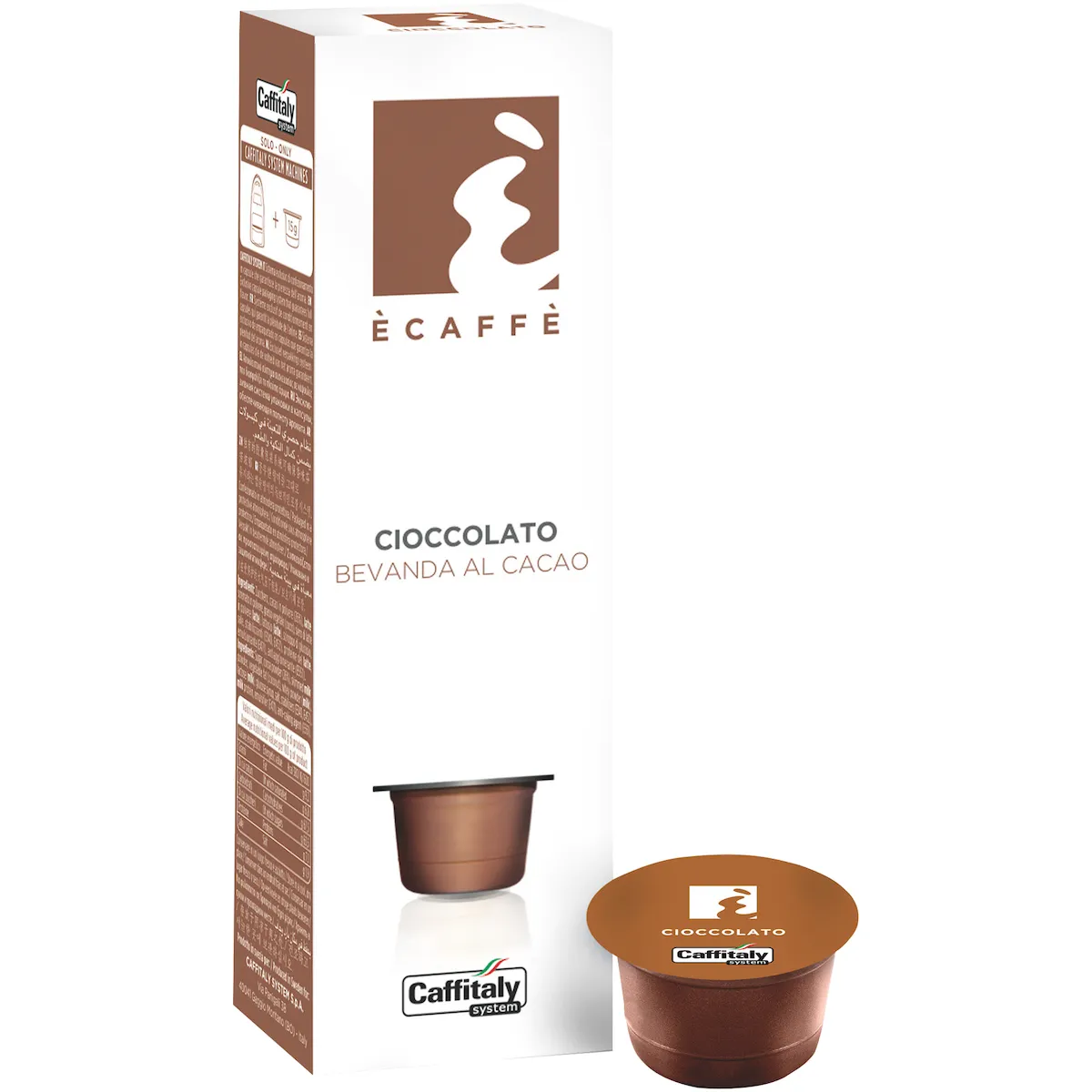 CAFE EN CAPSULES AROME CHOCOLAT BTE 10 PCS