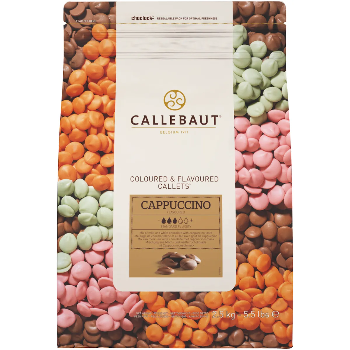 CAPPUCCINO CALLETS SACHET 2,5KG