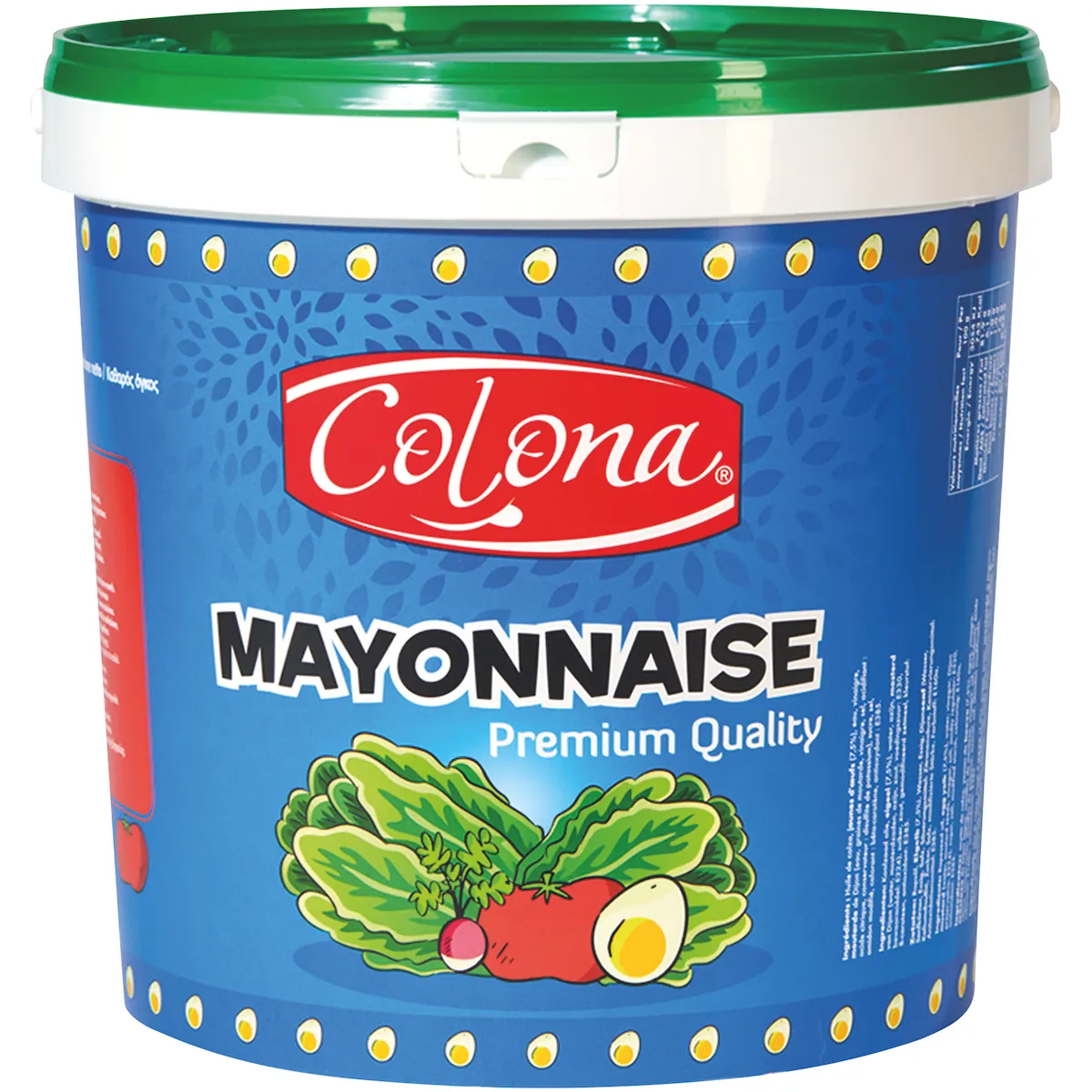 MAYONNAISE PREMIUM QUALITY COLONA 10L SEAU