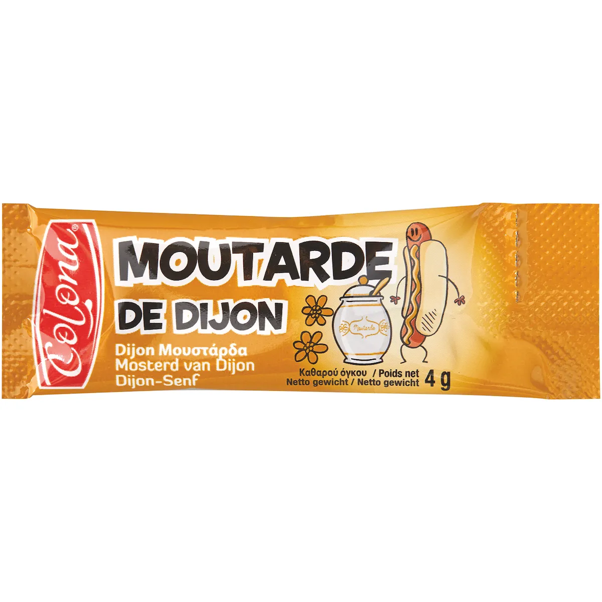 MOUTARDE FORTE COLONA 1000 DOSETTES DE 4G