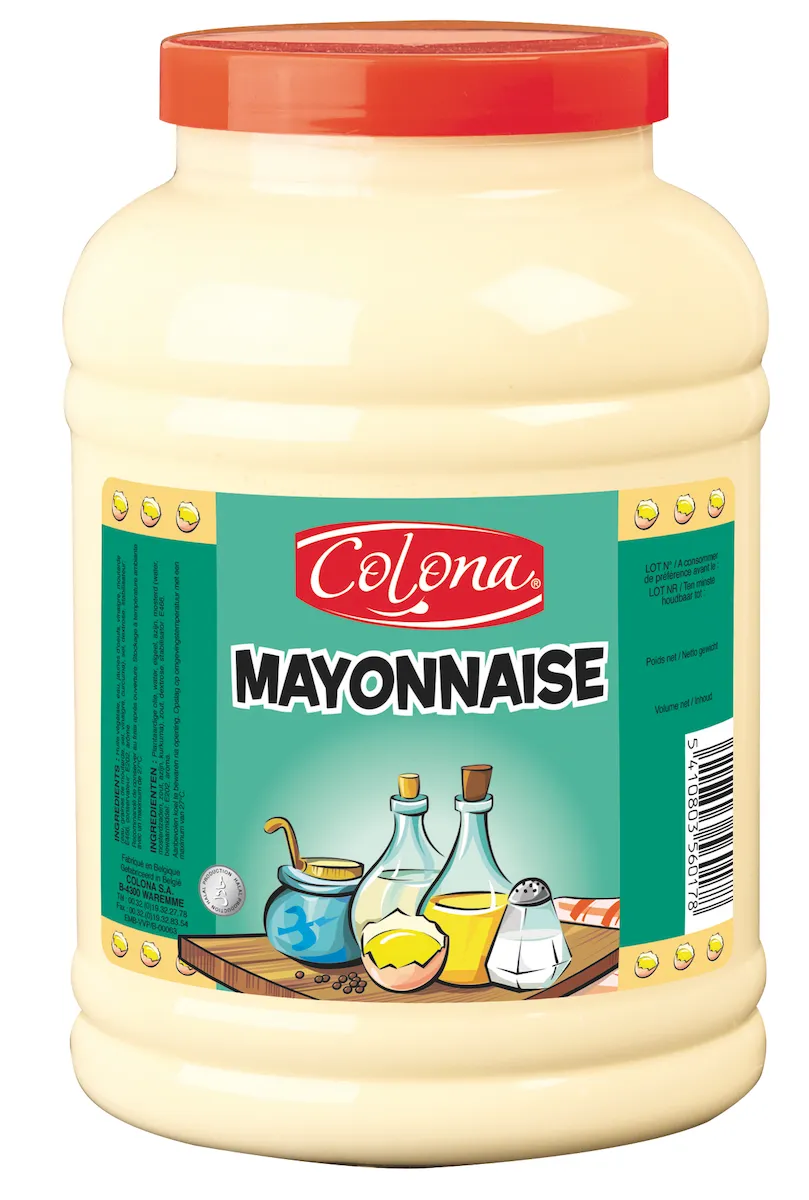 MAYONNAISE MOUTARDE COLONA 3 L PET