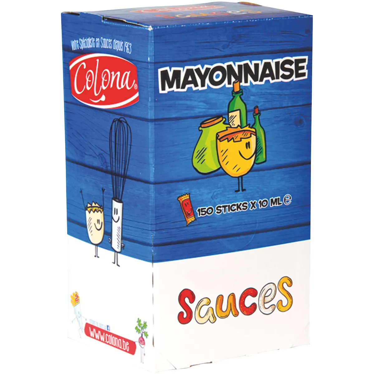 MAYONNAISE 150 DOSETTES DE 10ML
