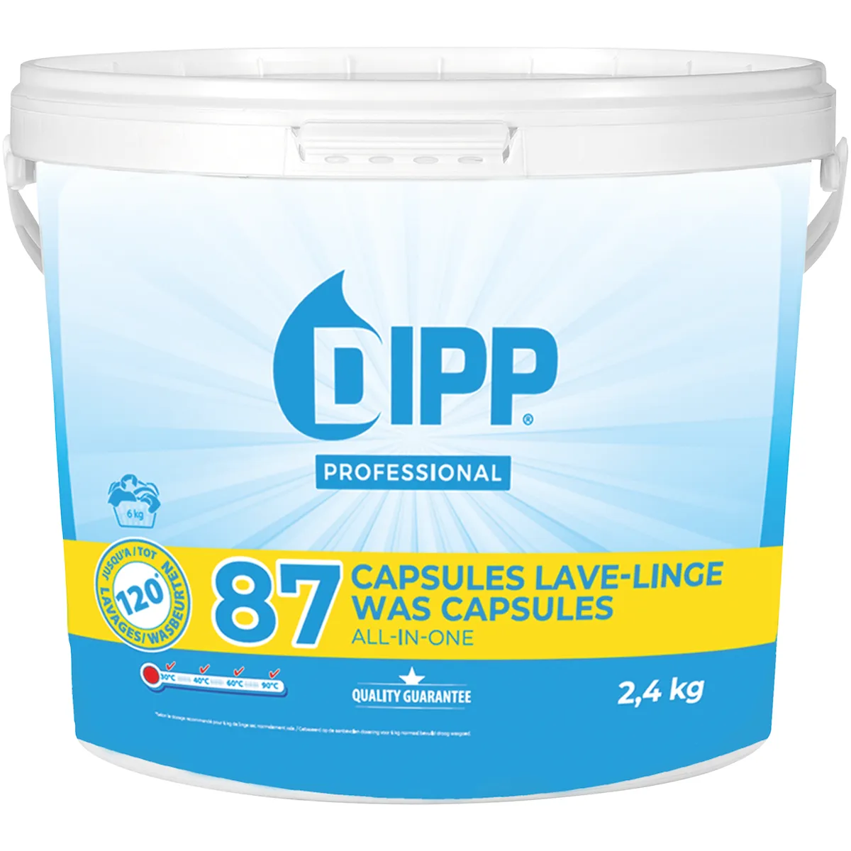 DIPP N 87 - CAPSULES LESSIVE 120PCS