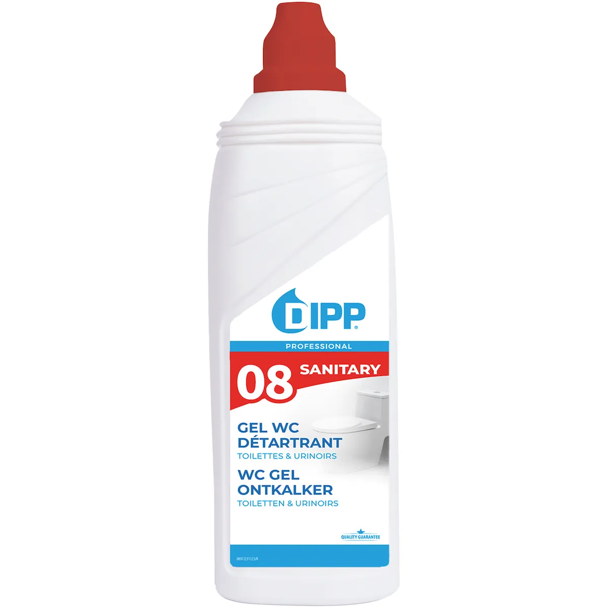 DIPP N 08 - GEL WC DETARTRANT 750ML