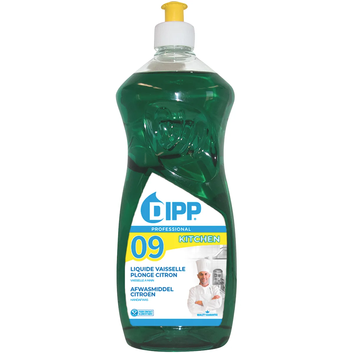 DIPP N 09 - LIQUIDE VAISSELLE PLONGE CITRON 1L