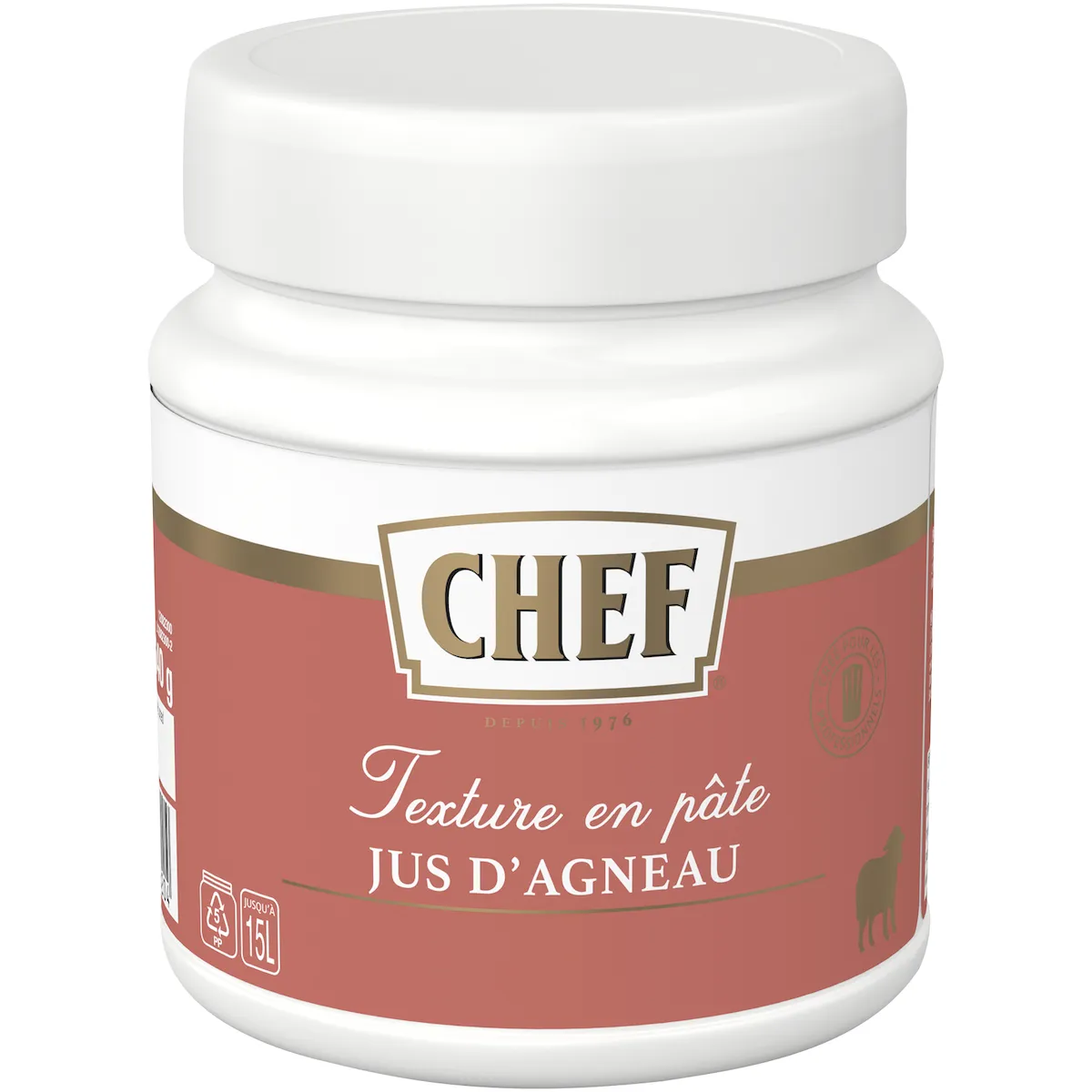 JUS D'AGNEAU PREMIUM - POT DE 640G POUR 8L À 15L