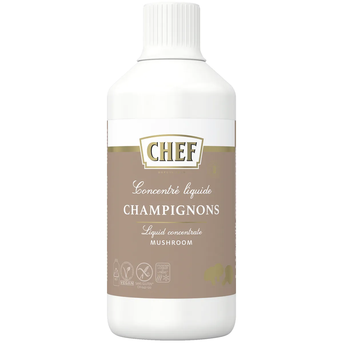FONDS CONCENTRE LIQUIDE DE CHAMPIGNONS - BTL 980ML