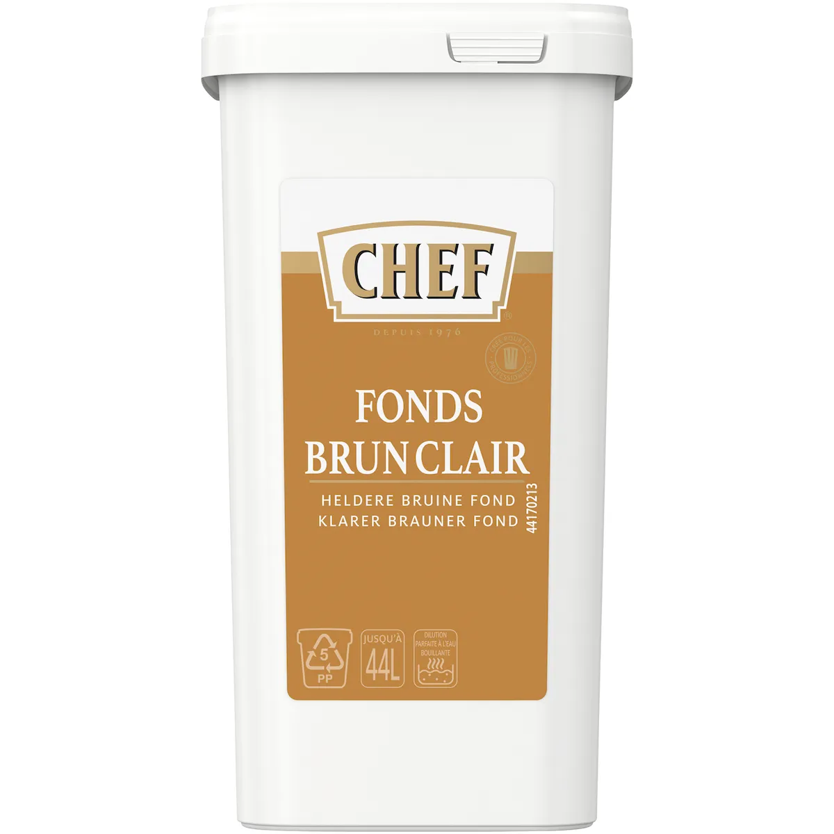 FONDS BRUN CLAIR - BOITE 880G POUR 20L A 44L