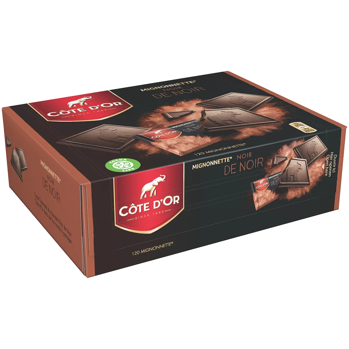MIGNONNETTES NOIR DE NOIR 120X10G