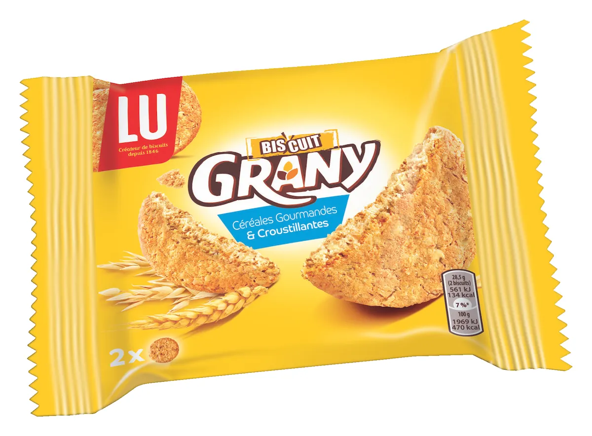GRANY BISCUITS NATURE - LE BISCUIT DE 29G COLIS DE 144