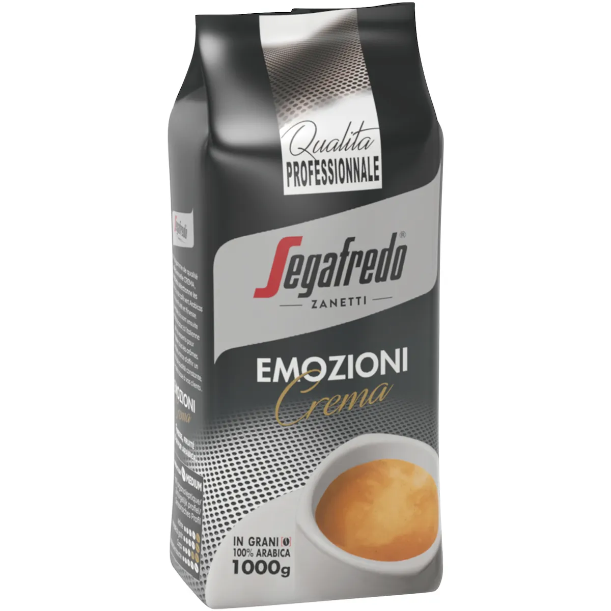 EMOZIONI CREMA GRAIN 100 % ARABICA PQT 1KG